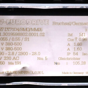 sew-R37DT71D4BMGMM05-helical-gearmotor(used)-1