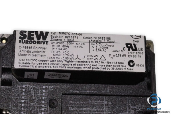 sew-RF27DT80N4BMGMM07-helical-gearmotor(used)-5