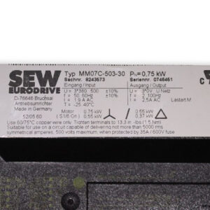 sew-SF47DT80N4MM07BW1RC1AAZSK-helical-gearmotor(used)-4