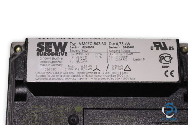 sew-SF47DT80N4MM07BW1RC1AAZSK-helical-gearmotor(used)-4