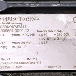 sew-R37DRS80M4MM11-helical-worm-gearmotor(used)-5