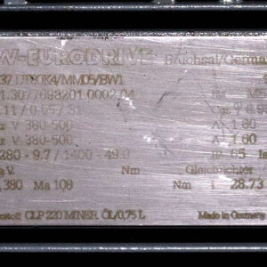 sew-R37-DT80K4MM05BW1-helical-gearmotor(used)-3