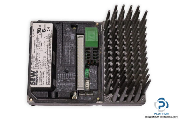 sew-SA47TDT80K4BMGHRMM05-helical-worm-gearmotor(used)-2