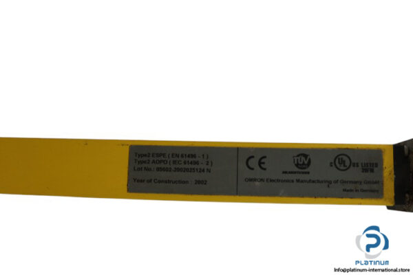 omron-F3S-B542P-D-safety-light-curtain-(used)-3