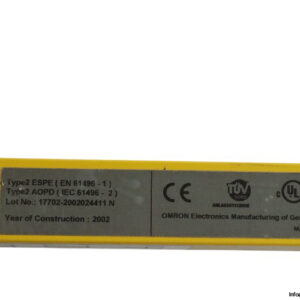 omron-F3S-B242P-D-safety-light-curtain-(used)-3