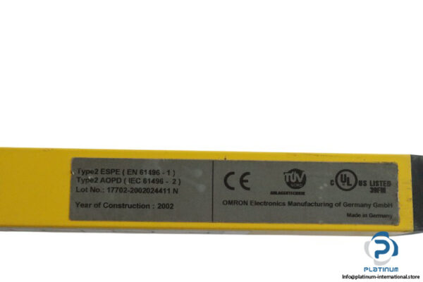 omron-F3S-B242P-D-safety-light-curtain-(used)-3