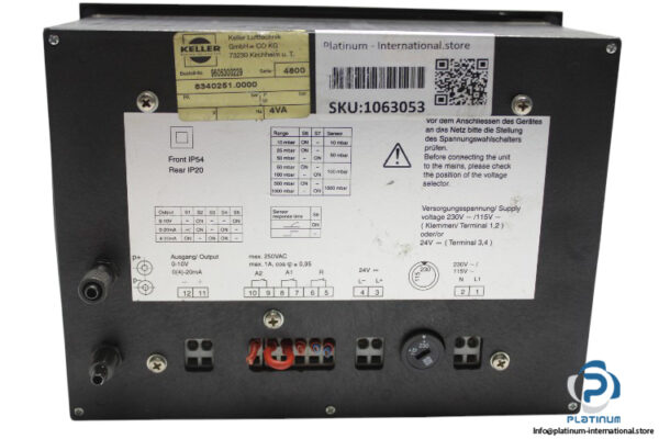 keller-lufttechnik-8340251.0000-pressure-regulator-used-3
