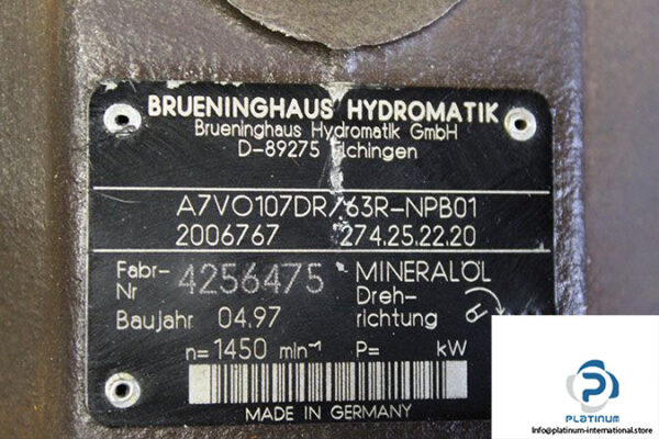 brueninghaus-hydromatik-a7vo107dr63r-npb01-axial-piston-variable-pump-3
