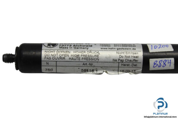 hahn-gasfedern-58116.1-gas-spring-actuator-used-1