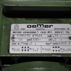oemer-71B-4-brake-motor(used)-2