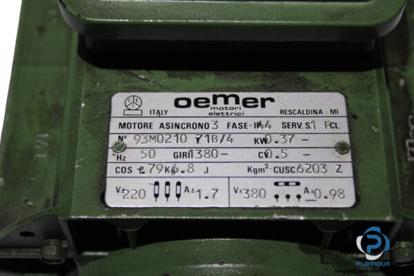 oemer-71B-4-brake-motor(used)-2