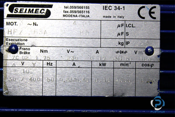 seimec-HFZ-63A-2-B5-brake-motor(new)-1
