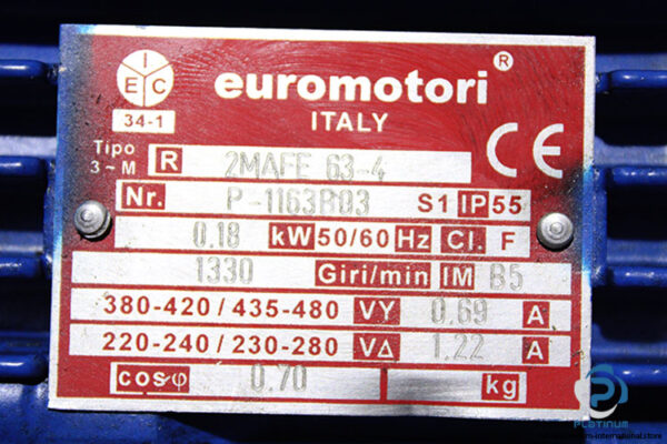 euromotri-2MAFE63-4-brake-motor(used)-2