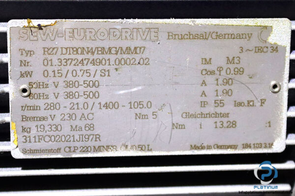 sew-R27DT80N4BMGMM07-helical-gearmotor(new)-2