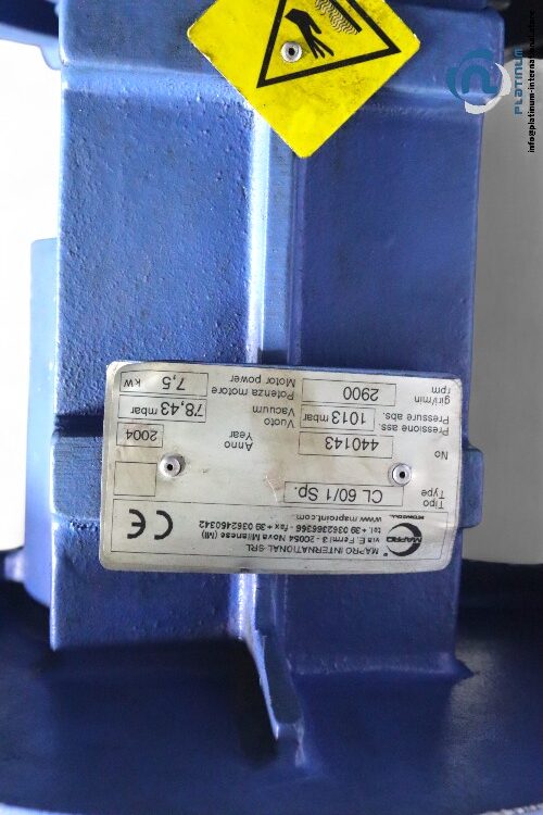 mapro-CL60-1SP-side-channel-blower(used)-2