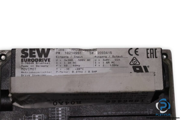 sew-R27-DRS71S4MM03-01.1344518301.0002.10-helical-gearmotor(used)-3