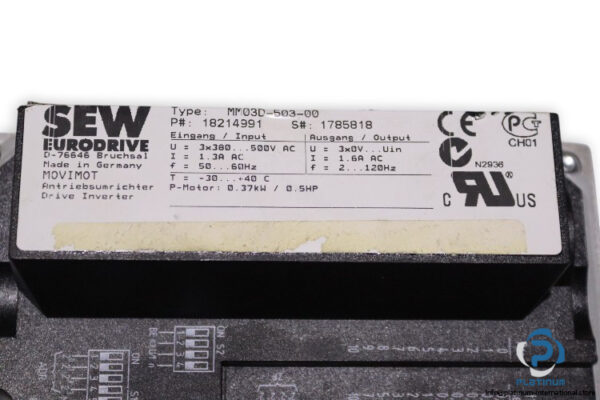 sew-K47DT71D4BMGHRMM03RE1AAMA6AVR1AX-01.1278050501.0004X09-helical-gearmotor(used)-4