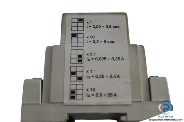 contrel-ELR-3C-earth-leakage-relay-(used)-2