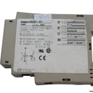 omron-H3DE-S1-solid-state-timer-(used)-2