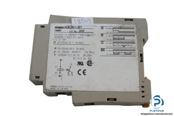 omron-H3DE-S1-solid-state-timer-(used)-2