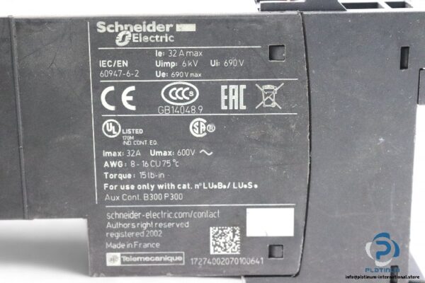 schneider-LU2MB0B-24vac-reverser-block-(used)-2