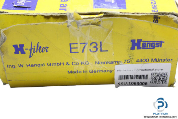 hengst-E73L-air-filter-element-(New)-1