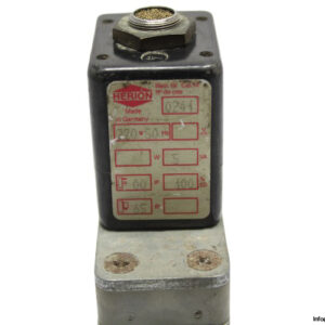 herion-26360-65-direct-Solenoid-Actuated-spool-valve-(Used)-2