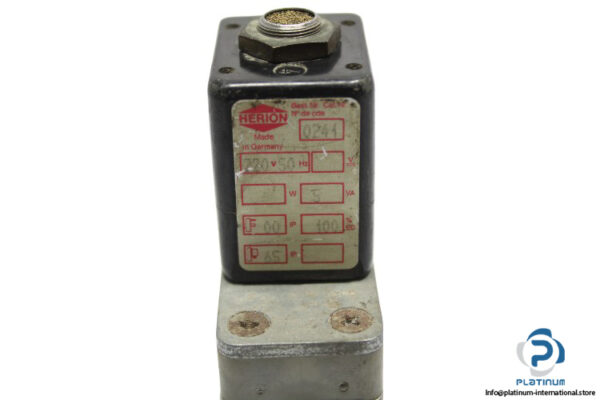 herion-26360-65-direct-Solenoid-Actuated-spool-valve-(Used)-2