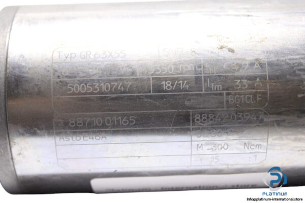 dunkermotoren-GR63X55-dc-gear-motor(used)-2