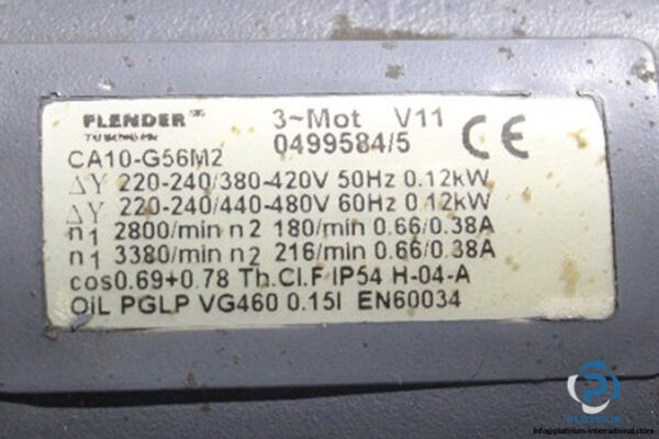 flender-CA10-G56M2-gearmotor(used)-2