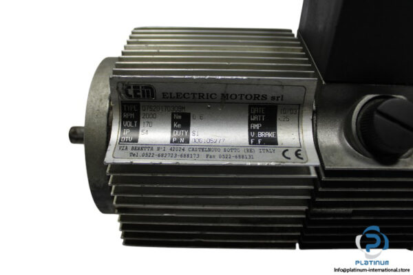 cem-Q7S20170309M-dc-motor(used)-2