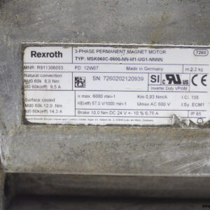 rexroth-R911306053-permanent-magnet-motor(used)-2