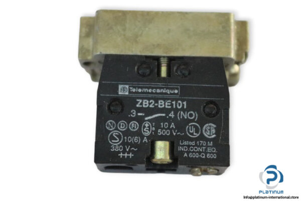 telemecanique-XB2-BJ21-black-selector-switch-(new)-2