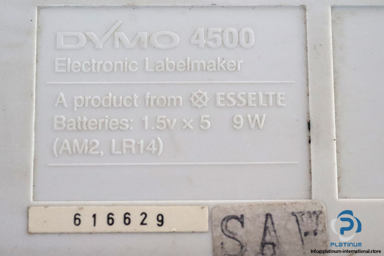 dymo-4500-electronic-labelmaker-(used)-2