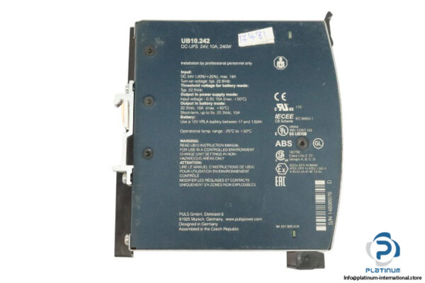 puls-UB10.242-dc-ups-control-unit-(used)-2