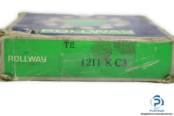 rollway-1211-K-C3-self-aligning-ball-bearing-new-carton-1