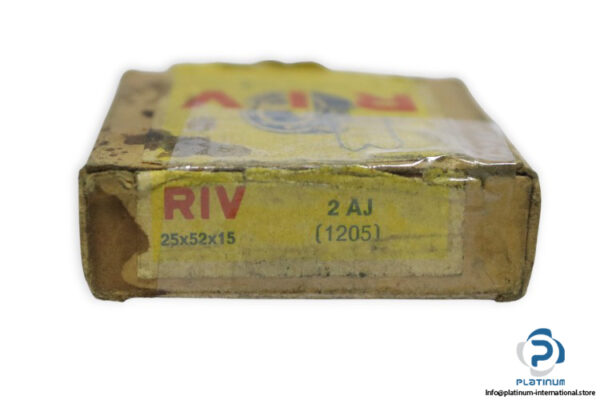 riv-2-AJ-(1205)-self-aligning-ball-bearing-new-carton