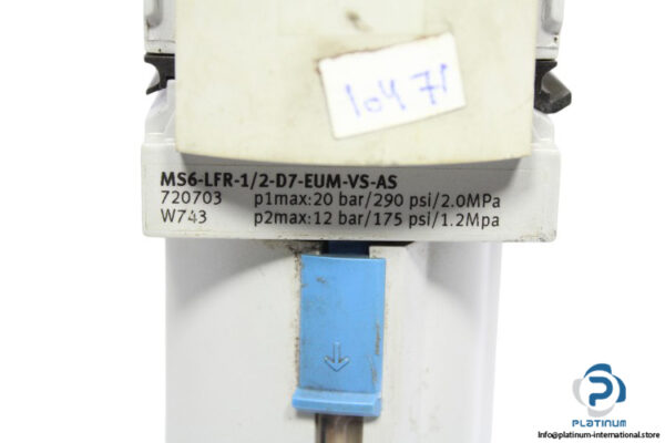 festo-MS6-LFR-1_2-D7-EUM-VS-AS-filter-regulator-used-1