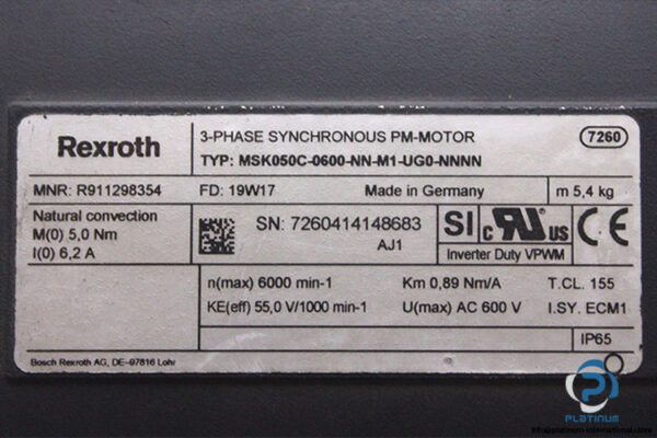 rexroth-R911298354-servomotor(new)-2