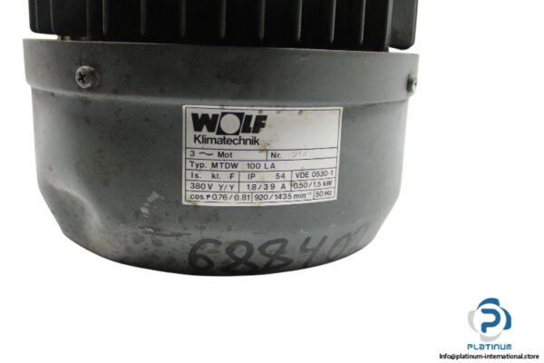 wolf-MTDW100LA-3-phase-electric-motor(used)-2