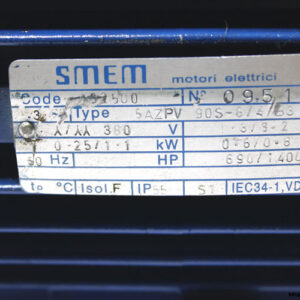 smem-5AZPV90S-8-4-B3-3-phase-electric-motor(used)-1
