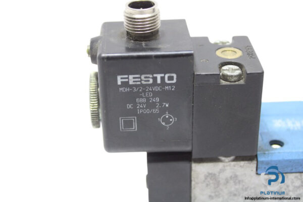 Festo-197126-air-solenoid-valve(used)-2