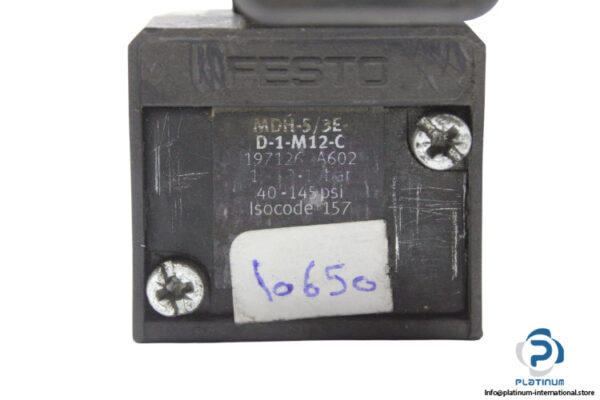 Festo-197126-air-solenoid-valve(used)-3