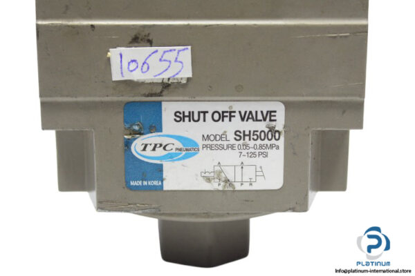 Tpc-SH5000-shut-off-valve(used)-1