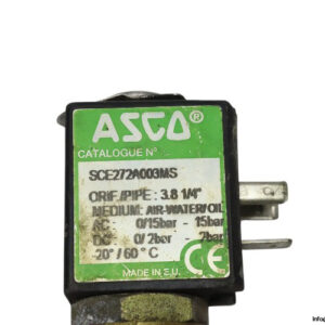 Asco-SCE272A003MS-single-solenoid-valve(used)-1