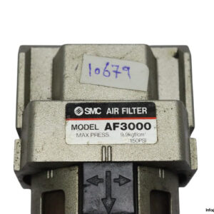 Smc-AF3000-air-filter(used)-2