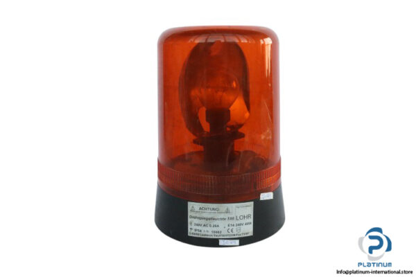 lohr-DREHSPIEGELLEUCHTE-595-rotating-mirror-beacon-(used)-1