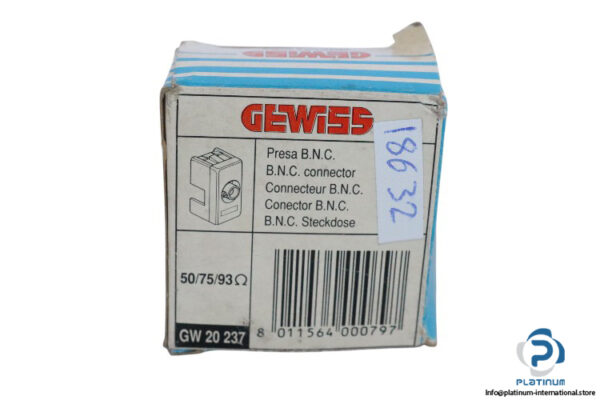 gewiss-GW-20-237-socket-outlet-(new)