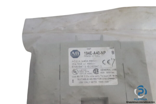 allen-bradley-194E-A40-NP-additional-pole-(new)-1