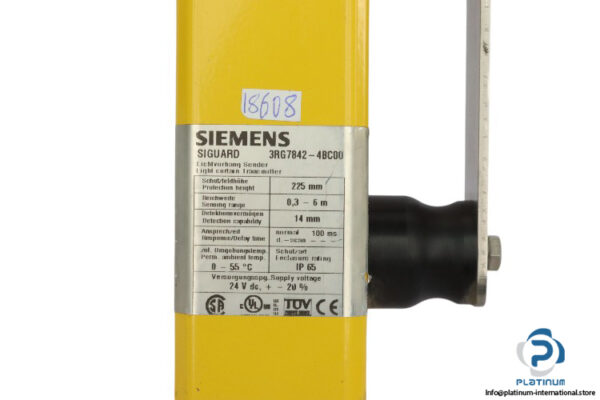 siemens-3RG7842-4BC00-light-curtain-transmitter-(used)-3